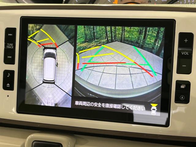 ムーヴキャンバス Gメイクアップリミテッド SAIII 純正8型ナビ 全周囲カメラ 両側電動スライドドア オートマチックハイビーム 衝突被害軽減システム LEDヘッド&フォグ Bluetooth CD/DVD再生 ETC ドラレコ 禁煙車 ドアバイザー(27枚目)