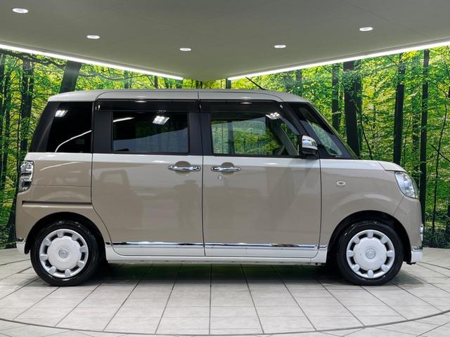 ムーヴキャンバス Gメイクアップリミテッド SAIII 純正8型ナビ 全周囲カメラ 両側電動スライドドア オートマチックハイビーム 衝突被害軽減システム LEDヘッド&フォグ Bluetooth CD/DVD再生 ETC ドラレコ 禁煙車 ドアバイザー(55枚目)