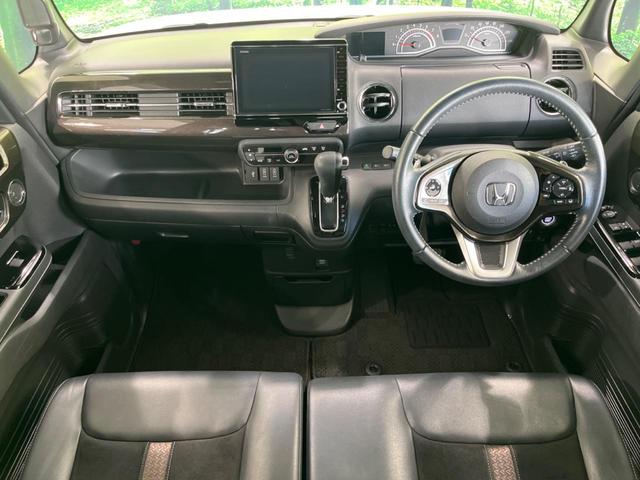 N-BOXカスタム G・Lターボホンダセンシング ターボ 両側電動ドア 純正8インチナビ アダプティブクルーズ ドラレコ ETC 衝突被害軽減システム 禁煙車 Bluetooth接続 オートハイビーム 車線逸脱警報 誤発進抑制機能 先行車発進お知らせ(2枚目)