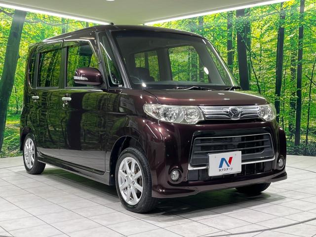 タント カスタムX 電動スライドドア SDナビ CD/DVD再生 スマートキー HIDヘッドライト オートエアコン 純正14インチAW 禁煙車 ドアバイザー 電動格納ミラー 盗難防止システム 運転席&助手席エアバッグ(16枚目)