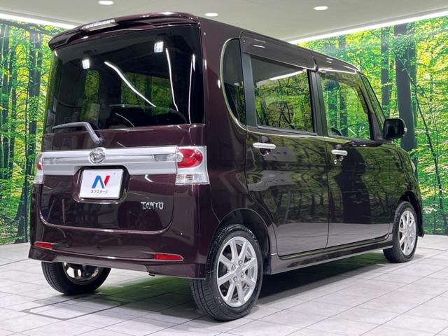 タント カスタムX 電動スライドドア SDナビ CD/DVD再生 スマートキー HIDヘッドライト オートエアコン 純正14インチAW 禁煙車 ドアバイザー 電動格納ミラー 盗難防止システム 運転席&助手席エアバッグ(17枚目)