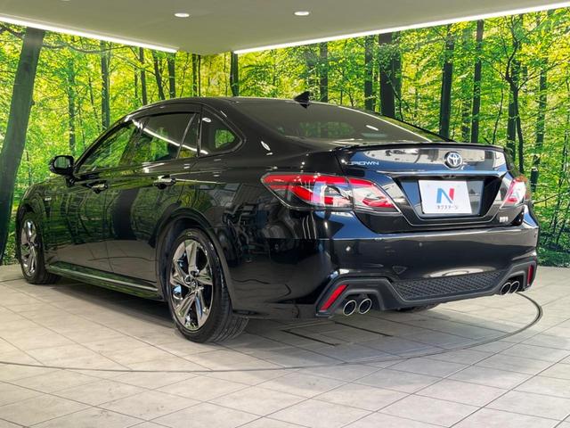 クラウンハイブリッド RSアドバンス 純正12.3インチディスプレイオーディオ 全周囲カメラ 衝突被害軽減システム レーダークルーズ 100V電源 レザーシート 禁煙車 クリアランスソナー デジタルインナーミラー LEDヘッド/フォグ(22枚目)