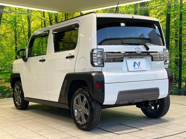 タフト Ｇターボ　ダーククロムベンチャー　純正ディスプレイオーディオ　ＡｐｐｌｅＣａｒＰｌａｙ　レーダークルーズ　シートヒーター　ドラレコ　レーンキープ　ＥＴＣ　禁煙車　衝突軽減装置　オートマチックハイビーム　バックカメラ　純正１５インチＡＷ（17枚目）