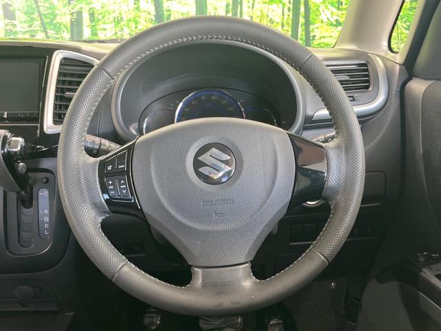 ソリオ ブラック&ホワイト 両側電動スライドドア SDナビ バックカメラ 禁煙車 スマートキー ETC オートライト オートエアコン 純正15インチAW Bluetooth再生 フルセグ CD/DVD再生 ステアリングスイッチ(11枚目)