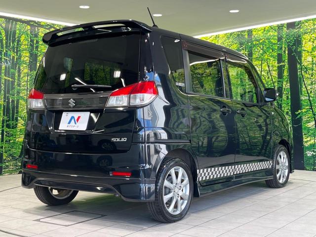 ソリオ ブラック&ホワイト 両側電動スライドドア SDナビ バックカメラ 禁煙車 スマートキー ETC オートライト オートエアコン 純正15インチAW Bluetooth再生 フルセグ CD/DVD再生 ステアリングスイッチ(17枚目)