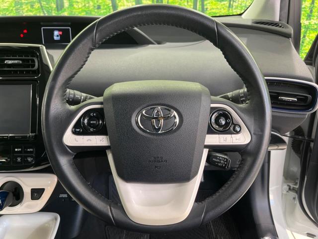 プリウス Ａツーリングセレクション　純正９インチナビ　レーダークルーズ　ＥＴＣ２．０　ドラレコ　パークアシスト　トヨタセーフティセンス　シートヒーター　オートマチックハイビーム　車線逸脱警報　クリアランスソナー　禁煙車　ＬＥＤヘッド（11枚目）