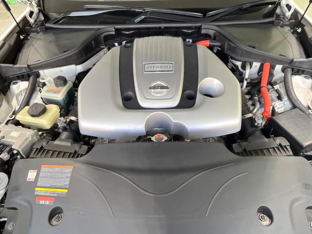 フーガハイブリッド ベースグレード 純正ナビ バックカメラ シートベンチレーション レーダークルーズコントロール パワーシート オートライト HIDヘッドライト オートエアコン スマートキー&プッシュスタート 禁煙車(18枚目)