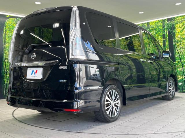 セレナ ハイウェイスター　Ｓ－ハイブリッド　後席モニター　エアロ　純正ナビ　バックカメラ　両側電動スライドドア　ＥＴＣ　スマートキー＆プッシュスタート　オートライト　ＬＥＤヘッドライト　禁煙車　衝突被害軽減装置　純正１６インチＡＷ（17枚目）