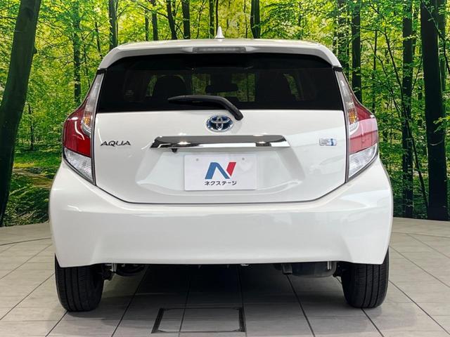 アクア Sスタイルブラック 純正ナビ Bluetooth フルセグ ETC 禁煙車 衝突被害軽減装置 オートマチックハイビーム オートライト スマートキー&プッシュスタート オートエアコン CD/DVD再生 プライバシーガラス(15枚目)