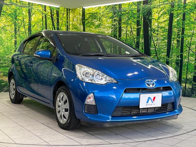 アクア G 純正ナビ バックカメラ ETC スマートキー&プッシュスタート オートエアコン オートライト 禁煙車 電動格納ミラー ドアバイザー 横滑り防止システム 運転席&助手席エアバッグ 衝突安全ボディ(16枚目)