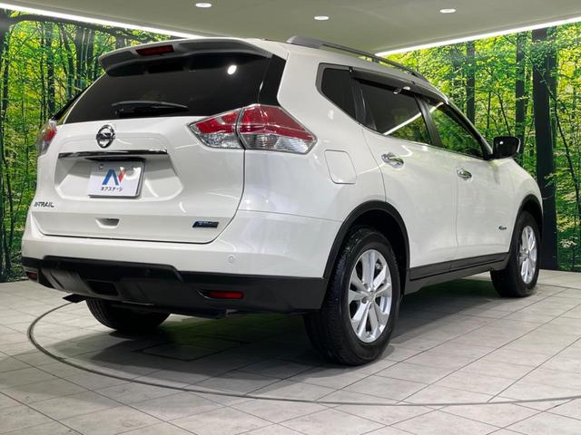 エクストレイル 20X ハイブリッド エマージェンシーブレーキP 純正ナビ 全周囲カメラ シートヒーター ETC クルーズコントロール クリアランスソナー オートエアコン オートライト LEDヘッドライト 純正17インチAW 禁煙車 衝突被害軽減装置(17枚目)