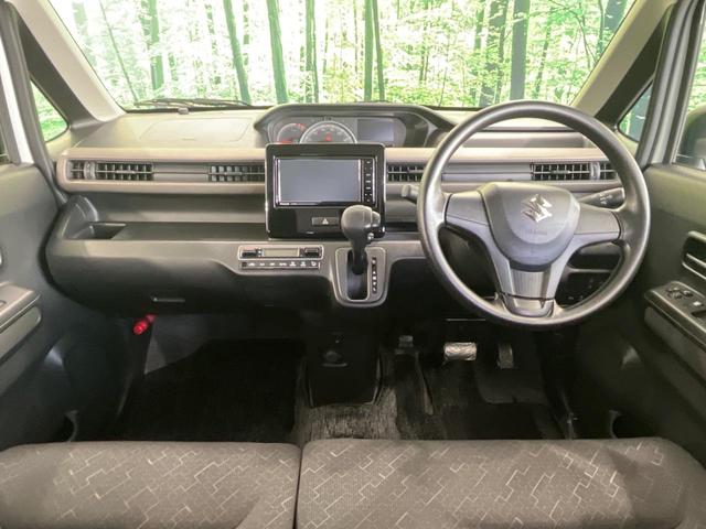 ワゴンR ハイブリッドFX 純正ナビ ETC スマートキー&プッシュスタート アイドリングストップ オートマチックハイビーム オートライト オートエアコン 衝突被害軽減装置 車線逸脱警報 ドアバイザー 電動格納ミラー(2枚目)