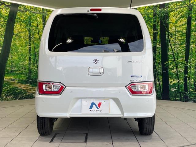 ワゴンR ハイブリッドFX 純正ナビ ETC スマートキー&プッシュスタート アイドリングストップ オートマチックハイビーム オートライト オートエアコン 衝突被害軽減装置 車線逸脱警報 ドアバイザー 電動格納ミラー(15枚目)