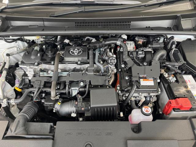 プリウス X 純正ディスプレイオーディオ 衝突軽減装置 レーダークルーズコントロール バックカメラ フルセグTV 100V電源 ETC2.0 電動パーキングブレーキ LEDヘッドライト オートエアコン(18枚目)