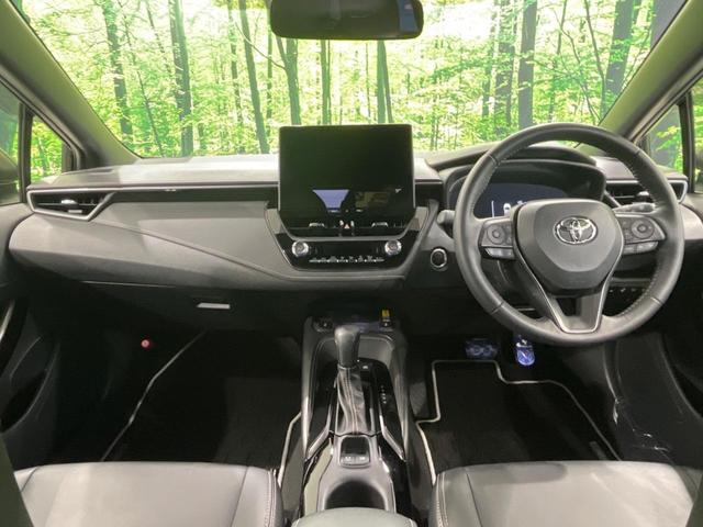 カローラツーリング ハイブリッド　ダブルバイビー　モデリスタフルエアロ　純正１０．５型ナビ　衝突軽減装置　レーダークルーズ　禁煙車　バックカメラ　ＥＴＣ　シートヒーター　スマートキー　ＬＥＤヘッド　オートハイビーム　ＢＳＭ　ステアリングヒーター（2枚目）