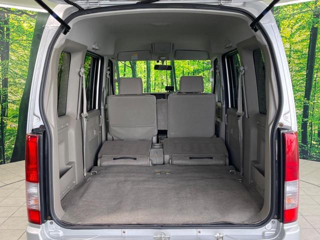 積み下ろしのしやすいデッキにはたっぷりと荷物を積み込んでいただけます。遊びから仕事まで、様々なシーンで頼れます♪