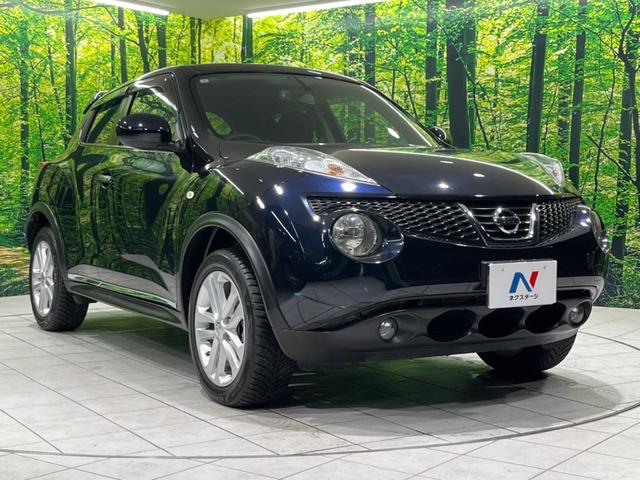 ジューク 15RX タイプV 純正ナビ バックカメラ スマートキー&プッシュスタート オートエアコン ETC オートエアコン オートライト LEDヘッドライト 禁煙車 純正17インチAW ドアバイザー 盗難防止システム(16枚目)