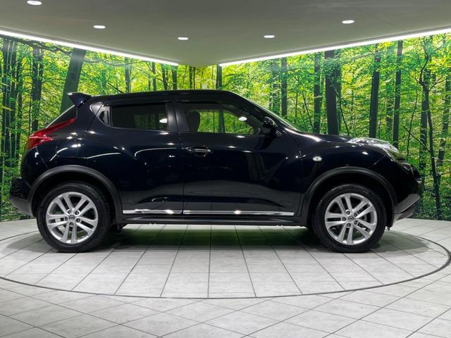 ジューク 15RX タイプV 純正ナビ バックカメラ スマートキー&プッシュスタート オートエアコン ETC オートエアコン オートライト LEDヘッドライト 禁煙車 純正17インチAW ドアバイザー 盗難防止システム(47枚目)