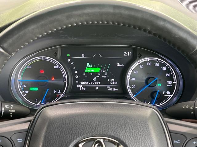 ハリアーハイブリッド Ｚ　全周囲カメラ　ブラインドスポットモニター　ＪＢＬプレミアムサウンド　衝突被害軽減システム　レーダークルーズ　禁煙車　ハンズフリー電動リアゲート　パワーシート　ドラレコ　ＥＴＣ　　純正１９インチアルミ（30枚目）