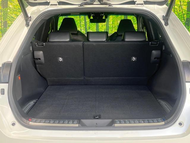 ハリアーハイブリッド Ｚ　全周囲カメラ　ブラインドスポットモニター　ＪＢＬプレミアムサウンド　衝突被害軽減システム　レーダークルーズ　禁煙車　ハンズフリー電動リアゲート　パワーシート　ドラレコ　ＥＴＣ　　純正１９インチアルミ（40枚目）