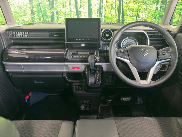 スペーシアカスタム ハイブリッドＸＳターボ　両側電動スライドドア　純正９型ナビ　全周囲カメラ　ヘッドアップディスプレイ　シートヒーター　アダプティブクルーズコントロール　ドラレコ　ＥＴＣ　アイドリングストップ　禁煙車　衝突被害軽減装置（2枚目）