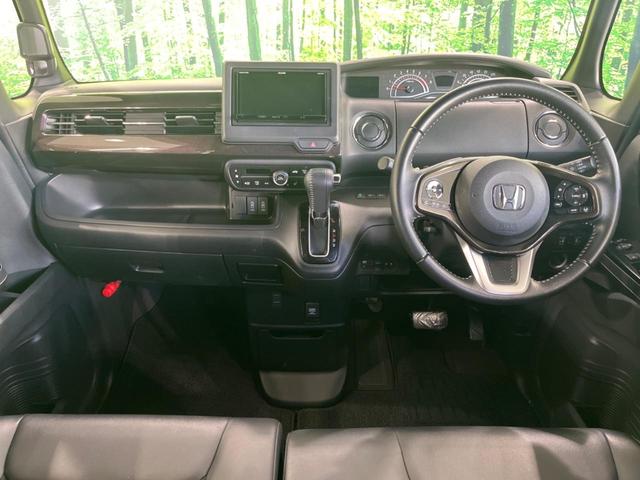 Ｎ－ＢＯＸカスタム Ｇ・Ｌターボホンダセンシング　両側電動スライドドア　ＳＤナビ　バックカメラ　シートヒーター　アダプティブクルーズコントロール　ＥＴＣ　アイドリングストップ　オートマチックハイビーム　オートライト　禁煙車　衝突被害軽減装置（2枚目）