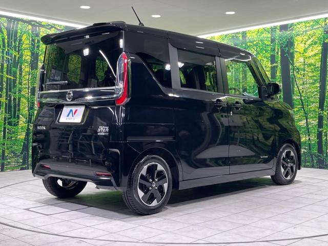 ルークス ハイウェイスター　Ｘ　両側電動スライドドア　純正９型ナビ　全周囲カメラ　Ｂｌｕｅｔｏｏｔｈ　ドラレコ　アイドリングストップ　オートライト　ＬＥＤヘッドライト　純正１４インチＡＷ　禁煙車　衝突被害軽減装置　ドアバイザー（17枚目）