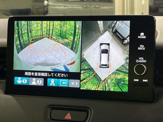 ヴェゼル ｅ：ＨＥＶ　Ｚ　純正９型ナビ　全周囲カメラ　ホンダセンシング　禁煙車　コーナーセンサー　スマートキー　ＬＥＤヘッド　ＥＴＣ　純正１８インチアルミ　パワーバックドア　車線逸脱警報　オートライト　デュアルエアコン（5枚目）
