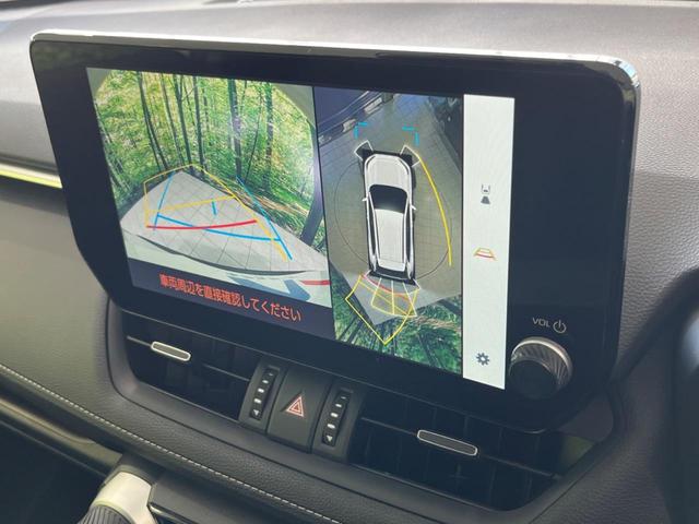 RAV4 G Zパッケージ 10.5型ディスプレイオーディオ 全周囲カメラ 衝突被害軽減システム レーダークルーズ 禁煙車 シートベンチレーション パワーバックドア BSM Bluetooth フルセグ ETC ルーフレール(4枚目)