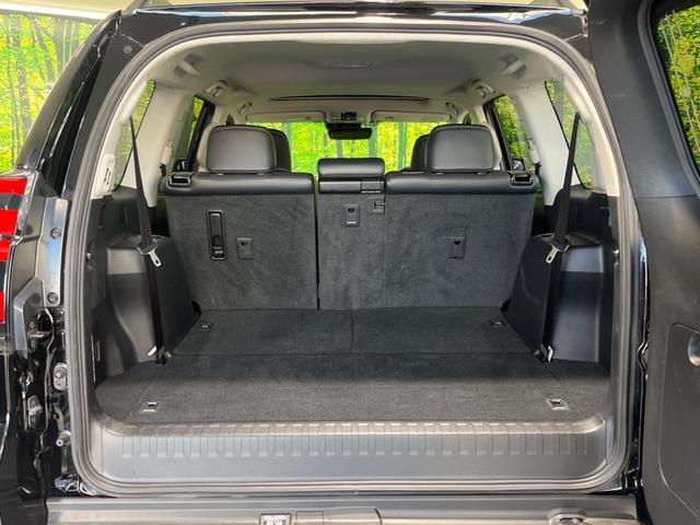 ランドクルーザープラド TX Lパッケージ マットブラックエディション ムーンルーフ 9型ディスプレイオーディオ 全周囲カメラ 衝突被害軽減システム レーダークルーズ 禁煙車 シートベンチレーション クリアランスソナー ETC Bluetooth LEDヘッド/フォグ(11枚目)