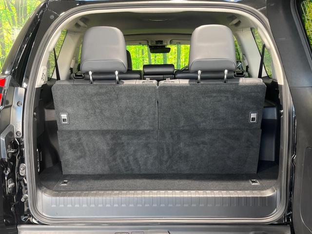 ランドクルーザープラド TX Lパッケージ マットブラックエディション ムーンルーフ 9型ディスプレイオーディオ 全周囲カメラ 衝突被害軽減システム レーダークルーズ 禁煙車 シートベンチレーション クリアランスソナー ETC Bluetooth LEDヘッド/フォグ(36枚目)