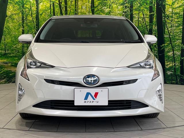 プリウス Ｓセーフティプラス　純正ナビ　衝突軽減装置　レーダークルーズ　バックカメラ　ＬＥＤヘッド＆フォグ　純正１５インチＡＷ　Ｂｌｕｅｔｏｏｔｈ接続　プッシュスタート＆スマートキー　ＥＴＣ　オートエアコン　横滑り防止装置（14枚目）