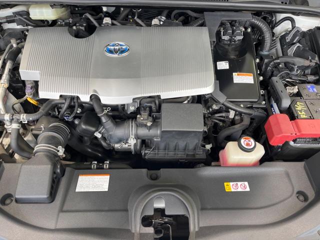 プリウス Ｓセーフティプラス　純正ナビ　衝突軽減装置　レーダークルーズ　バックカメラ　ＬＥＤヘッド＆フォグ　純正１５インチＡＷ　Ｂｌｕｅｔｏｏｔｈ接続　プッシュスタート＆スマートキー　ＥＴＣ　オートエアコン　横滑り防止装置（18枚目）