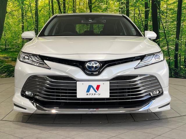 カムリ Ｇ　純正９型ナビ　モデリスタフルエアロ　バックカメラ　衝突被害軽減システム　レーダークルーズ　禁煙車　パワーシート　ドラレコ　ビルトインＥＴＣ　スマートキー　ＬＥＤヘッド　電子パーキング（14枚目）