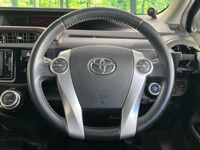 アクア Ｇ　ＳＤナビ　バックカメラ　シートヒーター　ＥＴＣ　ドラレコ　クルーズコントロール　オートマチックハイビーム　オートライト　ＬＥＤヘッドライト　禁煙車　衝突被害軽減装置　車線逸脱警報（11枚目）