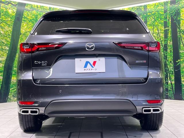 ＣＸ－６０ ＸＤ－ハイブリッド　エクスクルーシブモダン　サンルーフ　純正１２型ナビ　衝突軽減装置　全周囲カメラ　レーダークルーズ　電動リヤゲート　ＢＳＭ　白革調シート　ＬＥＤヘッドライト　ＥＴＣ　純正２０インチＡＷ　シートヒーター　禁煙車（15枚目）