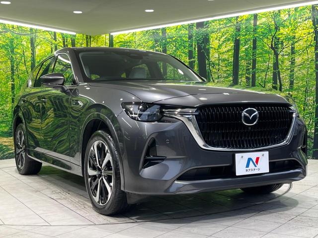 ＣＸ－６０ ＸＤ－ハイブリッド　エクスクルーシブモダン　サンルーフ　純正１２型ナビ　衝突軽減装置　全周囲カメラ　レーダークルーズ　電動リヤゲート　ＢＳＭ　白革調シート　ＬＥＤヘッドライト　ＥＴＣ　純正２０インチＡＷ　シートヒーター　禁煙車（16枚目）