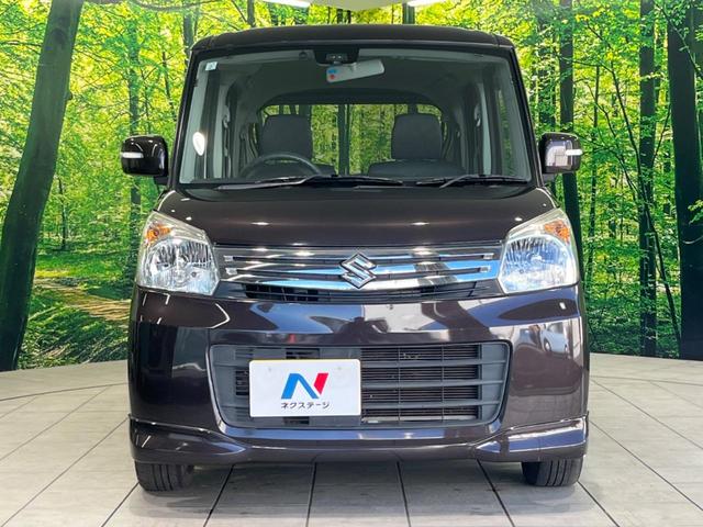 スペーシア Ｘリミテッド　ＳＤナビ　両側電動ドア　衝突被害軽減システム　シートヒーター　ＨＩＤヘッド　ビルトインＥＴＣ　純正１４インチアルミ　オートライト　オートエアコン　Ｂｌｕｅｔｏｏｔｈ　シートヒーター（14枚目）