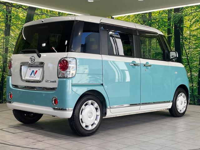 ムーヴキャンバス Ｇメイクアップリミテッド　ＳＡＩＩＩ　両側電動スライドドア　純正８型ナビ　全周囲カメラ　ＥＴＣ　ドラレコ　アイドリングストップ　スマートキー　オートマチックハイビーム　オートライト　ＬＥＤヘッドライト　禁煙車　衝突被害軽減装置（17枚目）