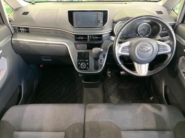 ムーヴ カスタム　ＲＳ　純正ナビ　バックカメラ　ターボ　アイドリングストップ　オートエアコン　Ｂｌｕｅｔｏｏｔｈ接続　ＬＥＤヘッド＆フォグ　プッシュスタート＆スマートキー　純正１５インチＡＷ　電動格納ドアミラー　禁煙車（2枚目）