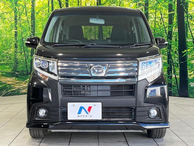 ムーヴ カスタム　ＲＳ　純正ナビ　バックカメラ　ターボ　アイドリングストップ　オートエアコン　Ｂｌｕｅｔｏｏｔｈ接続　ＬＥＤヘッド＆フォグ　プッシュスタート＆スマートキー　純正１５インチＡＷ　電動格納ドアミラー　禁煙車（14枚目）