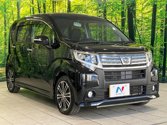 ムーヴ カスタム　ＲＳ　純正ナビ　バックカメラ　ターボ　アイドリングストップ　オートエアコン　Ｂｌｕｅｔｏｏｔｈ接続　ＬＥＤヘッド＆フォグ　プッシュスタート＆スマートキー　純正１５インチＡＷ　電動格納ドアミラー　禁煙車（16枚目）