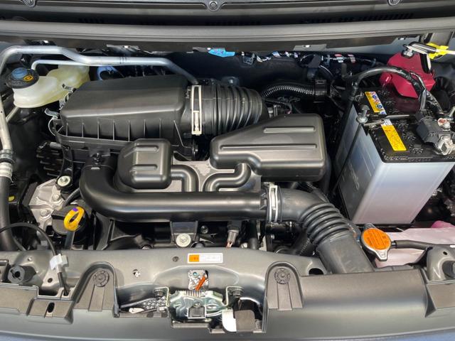 タフト X 届出済未使用車 オートエアコン スマートキー&プッシュスタート アイドリングストップ オートマチックハイビーム オートライト LEDヘッドライト オートエアコン 純正15インチAW 電動格納ミラー(18枚目)