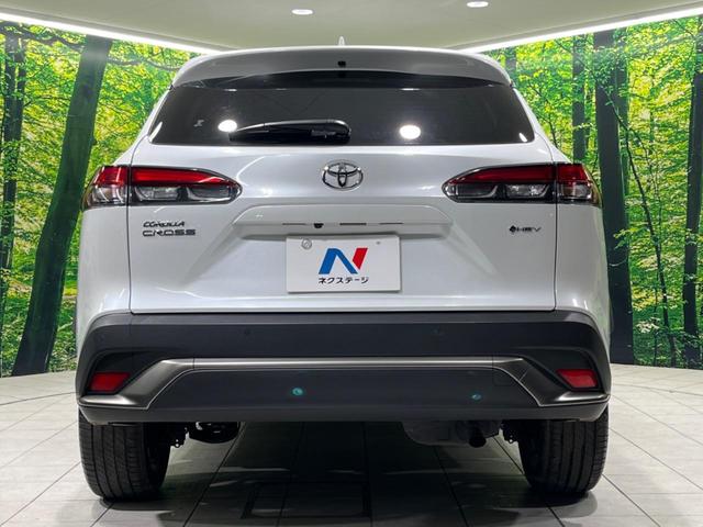 カローラクロス ハイブリッド Z パノラマルーフ 純正10型ナビ 衝突軽減装置 全周囲カメラ レーダークルーズ 電動リヤゲート シートヒーター オートエアコン BSM 純正18インチAW ETC2.0 パワーシート 禁煙車(15枚目)