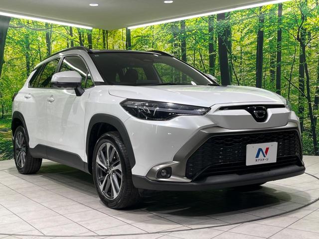 カローラクロス ハイブリッド Z パノラマルーフ 純正10型ナビ 衝突軽減装置 全周囲カメラ レーダークルーズ 電動リヤゲート シートヒーター オートエアコン BSM 純正18インチAW ETC2.0 パワーシート 禁煙車(16枚目)