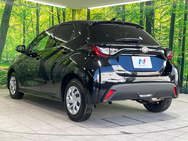 ヤリス X 純正8型ディスプレイオーディオ 衝突軽減装置 バックカメラ フルセグTV プッシュスタート&スマートキー ETC Bluetooth接続 オートハイビーム 純正14インチスチールホイール 禁煙車(54枚目)