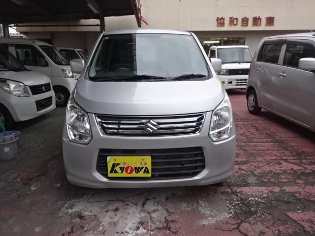 ワゴンR FX ナビ TV キーレス アイドリングストップ 電動格納ミラー 3ヶ月保証付(2枚目)