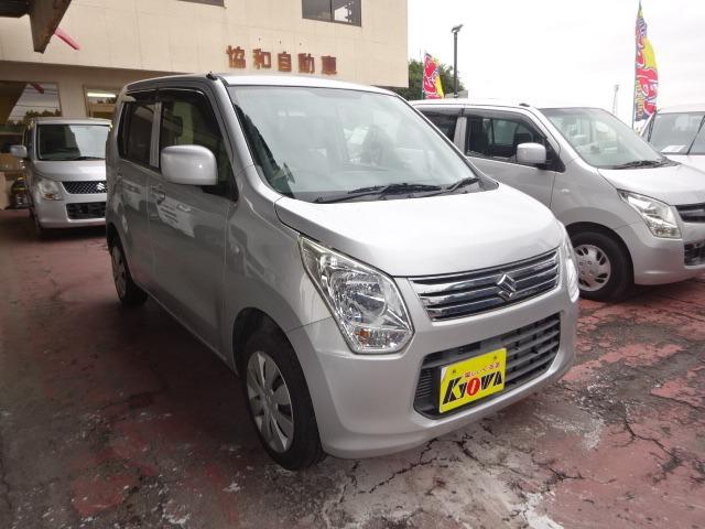 ワゴンR FX ナビ TV キーレス アイドリングストップ 電動格納ミラー 3ヶ月保証付(6枚目)