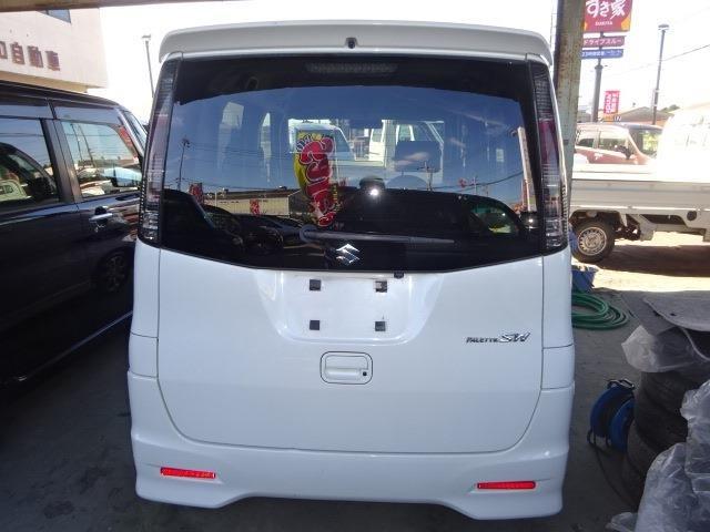 パレットＳＷ ＴＳ　純正ターボ　車検整備付　走行１０．４万　タイミングベルト交換不要　ＣＤ　Ｂカメラ　スマートキー　プッシュスタート　アルミ　ＥＴＣ　純正エアロ　電動格納ミラー　両側電動スライドドア　３ヶ月保証付（6枚目）