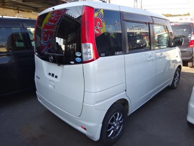 ルークス Ｇリミテッド　車検整備付　走行８．２万　タイミングベルト交換不要　メモリーナビ　ＥＴＣ　スマートキー　アルミ　片側電動スライド　電動格納ミラー　３ヶ月保証付（4枚目）